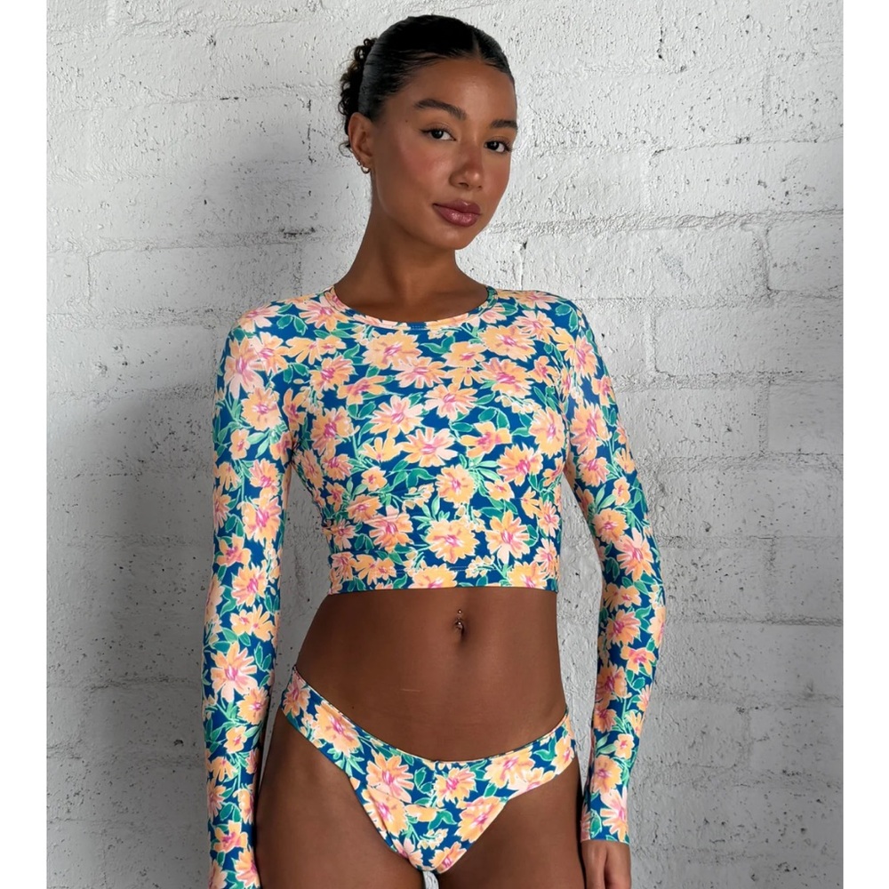 NWT Skatie Kira bathing suit bottom in Sunflower